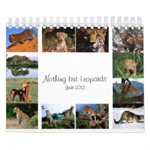 Nothing but Leopards - 2012 Calendar
