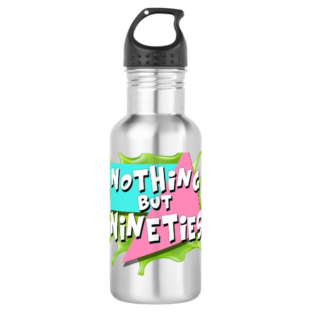 Nothing But Nineties Water Bottle (Front)