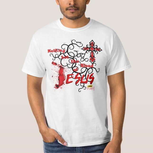 nothing but the blood of jesus T-Shirt (Front)