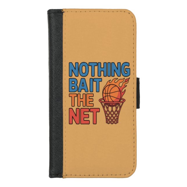 Nothing but the net iPhone wallet case (Front)