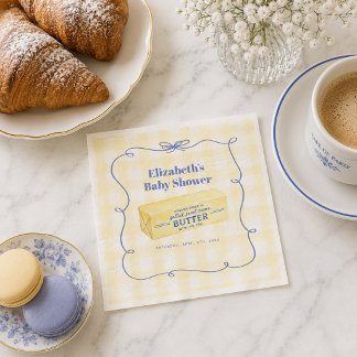Nothing Butter Than a Baby Shower Napkins