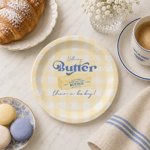 Nothing Butter Than a Baby Shower Paper Plates