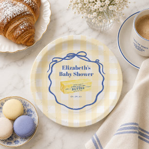 Nothing Butter Than a Baby Shower Paper Plates