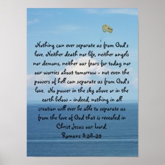 Nothing can ever separate us from... poster