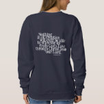 Nothing Can Separate Us From God&#39;s Love Sweatshirt at Zazzle