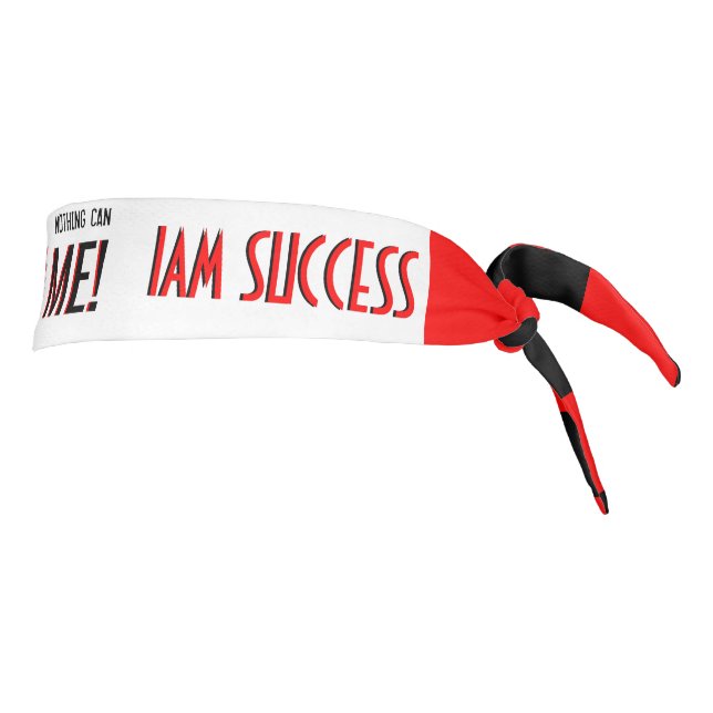 NOTHING CAN STOP ME TIE HEADBAND (Rotate 90)