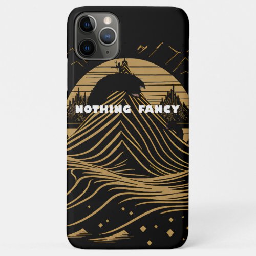 Nothing Fancy Dune Arrakis Sandworm Black iPhone 11 Pro Max Case