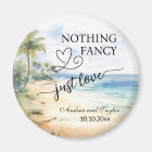 Nothing Fancy Just Love Elegant Wedding favor