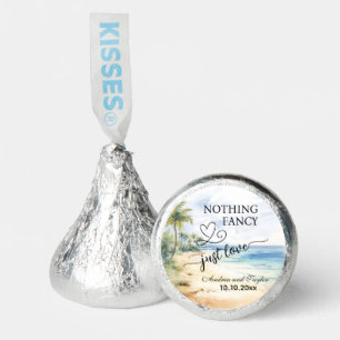 Nothing Fancy Just Love Elegant Wedding  Hershey®'s Kisses®
