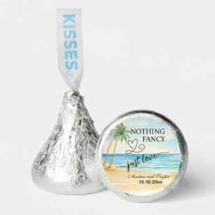 Nothing Fancy Just Love Elegant Wedding  Hershey®'s Kisses®