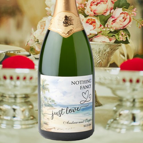 Nothing Fancy Just Love Elegant Wedding