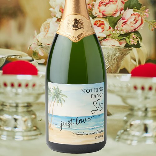 Nothing Fancy Just Love Elegant Wedding