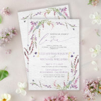 Nothing Fancy Just Love Floral Casual Wedding