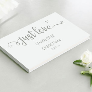 Nothing Fancy Just Love Guest Book