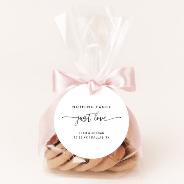 Nothing Fancy Just Love Wedding Envelope Seals (Creator Uploaded)