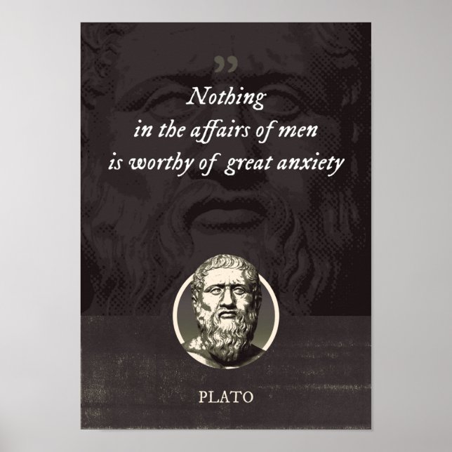 Nothing in the affairs of men is worthy of great poster (Front)