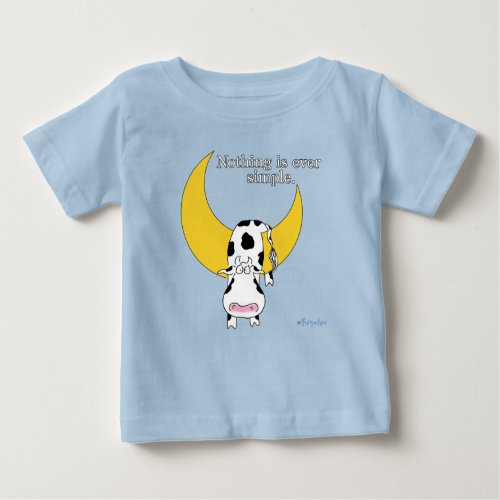 NOTHING IS EVER SIMPLE by Sandra Boynton Baby T_Shirt