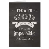 Nothing is Impossible (Front)