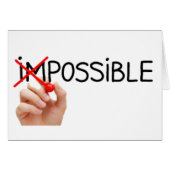 Nothing is Impossible Cards (Front Horizontal)