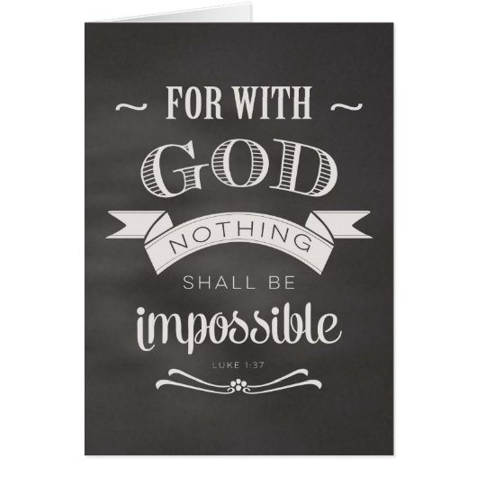 Nothing is Impossible Cards (Front)