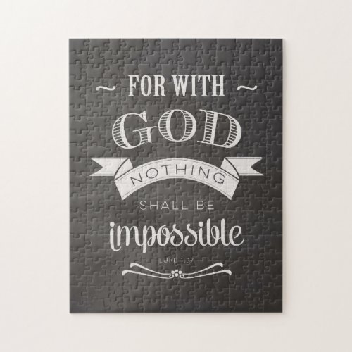 Nothing is Impossible Jigsaw Puzzle