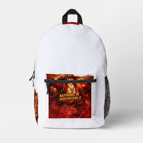 Nothing Is Impossible Motivational Backpack | Insp