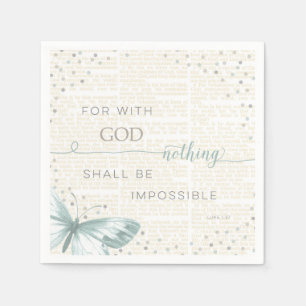 Nothing Is Impossible Paper Napkins