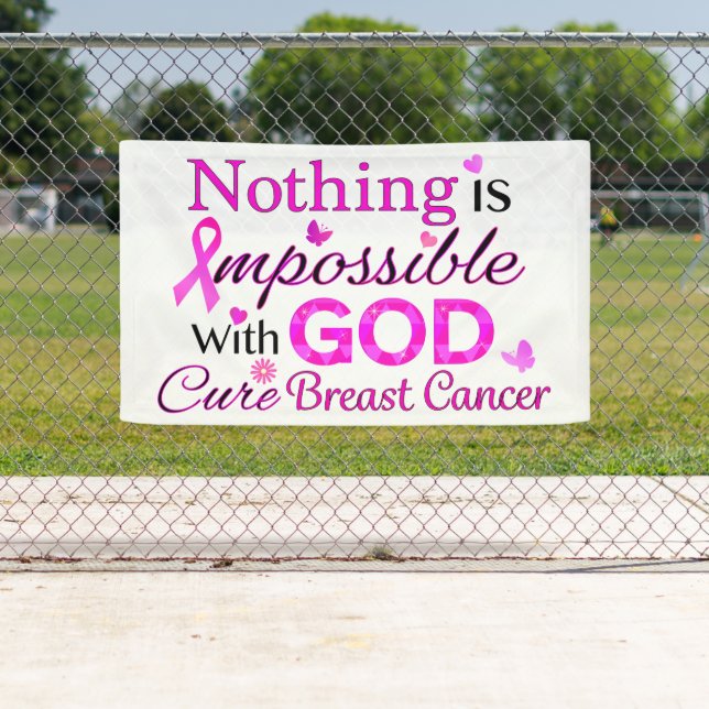 Nothing is Impossible With GOD Banner (Insitu)