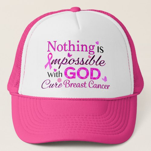 Nothing is Impossible With GOD Trucker Hat