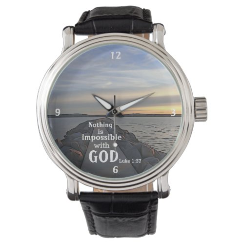 Nothing Is Impossible With God Watch
