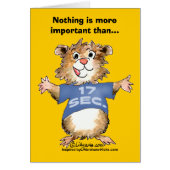 Nothing is More Important Than Feeling Good Card (Front)