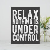 nothing is under control (Standing Front)