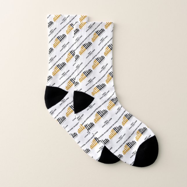 Nothing Keeps Me Going Like A Good Chess Game Socks (Pair)