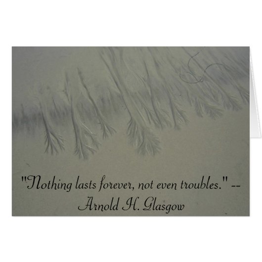 "Nothing lasts forever, not eve... Cards (Front Horizontal)