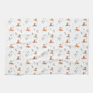 Nothing Makes A Fish Bigger Kitchen Towel