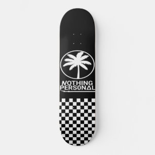 Nothing Personal Checker Dipped Skateboard