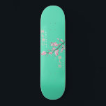 Nothing Personal - Cherry Blossom Skateboard<br><div class="desc">This design features a cherry blossom branch with the words "Nothing Personal" both in English and Japanese text.</div>