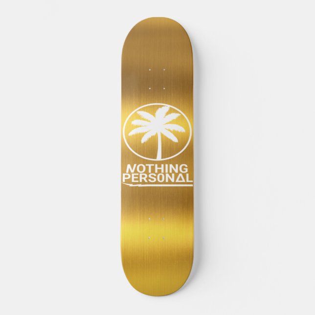 Nothing Personal Gold Deck (Front)