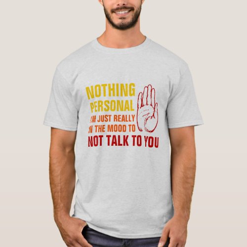 Nothing Personal T_Shirt