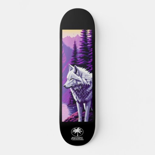 Nothing Personal Twilight Wolf Skateboard