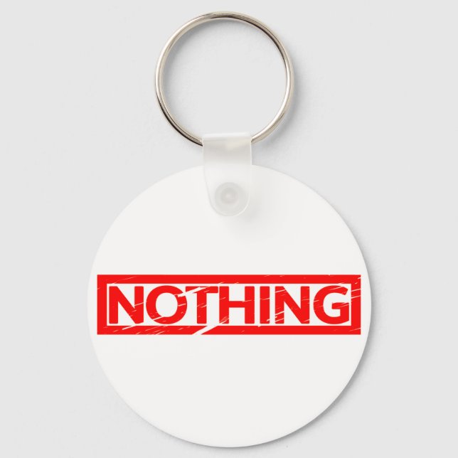 Nothing Stamp Keychain (Front)