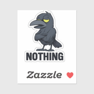 NOTHING STICKER