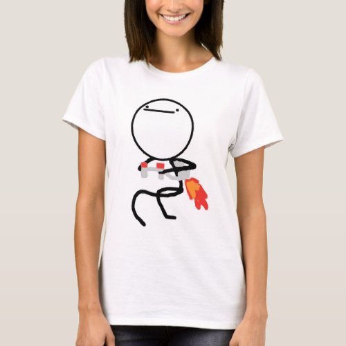 Nothing To Do Here Jet Pack Guy T_Shirt