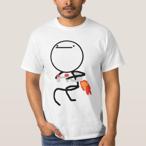 Nothing To Do Here Rage Face Meme T_Shirt