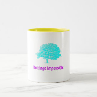 Nothings Impossible Colorful Mug