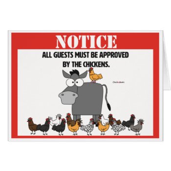 Notice! by ChickinBoots at Zazzle