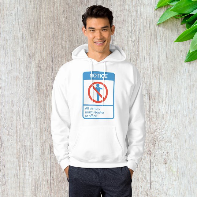 Notice All Visitors Hoodie (Creator Uploaded)