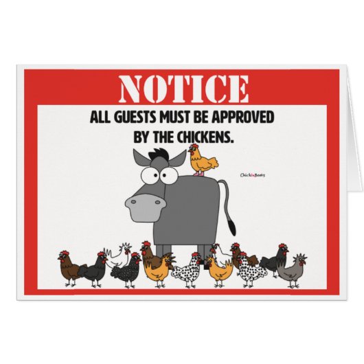 Notice! Cards (Front Horizontal)