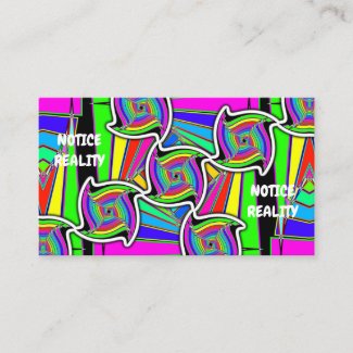 NOTICE REALITY BUSINESS CARD