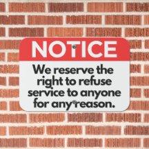 Notice Refuse Service Business Office
